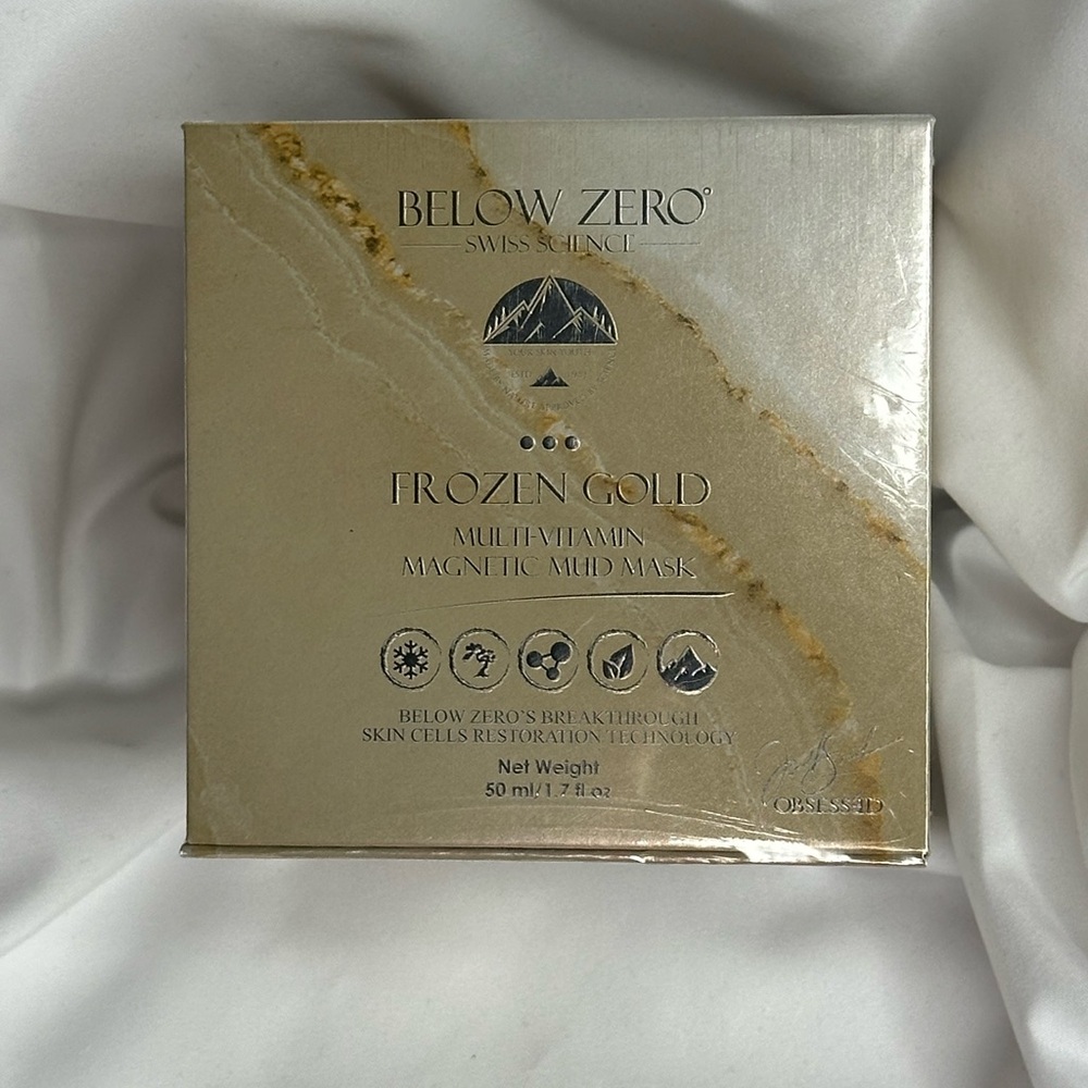 Below Zero Frozen Gold Multi-Vitamin Magnetic Mud Mask - Picture 4 of 11